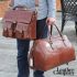 Zwart lederen overalljurk |  Een gedurfd en chic modestatement