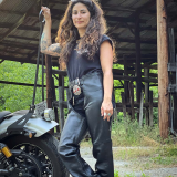 Leren motorchaps voor dames |  Een gids voor stijl en veiligheid